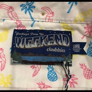 Chubbies Weekender Tropical Nutter long sleeve